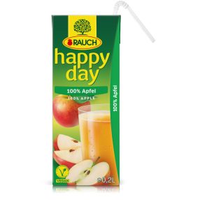 Happy Day Alma 100% 0,2l szívószálas