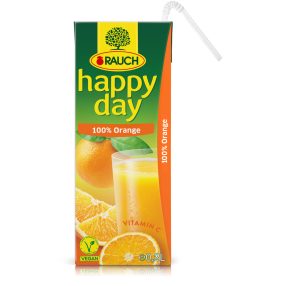 HD 0,2l Narancs 100% szívószálas