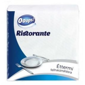 I. Ooops! Éttermi szalvéta 600 lap, 1 réteg, 16,5x16,5cm