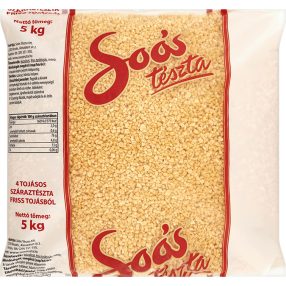 Soós 4 tojásos Kézi tarhonya 5kg