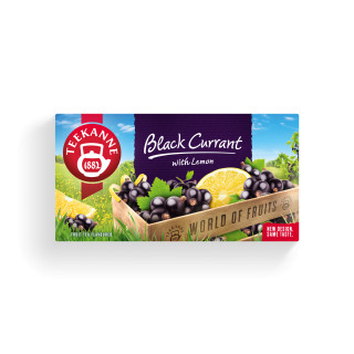 Teekanne WOF Blackcurrant-lemon feketeribizli-citrom 20filter 50g