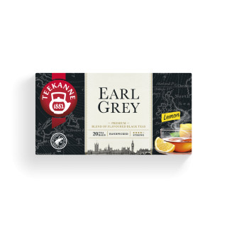 Teekanne Black Earl Grey fekete Lemon tea 20filter 33g