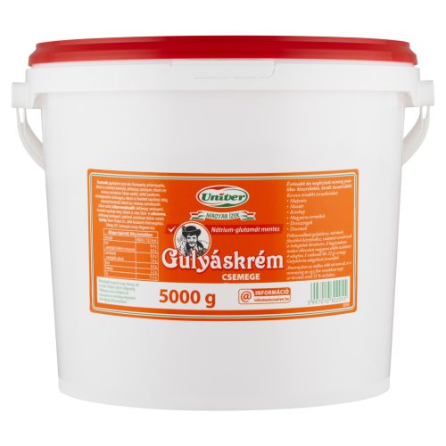 Univer Gulyáskrém csemege 5kg