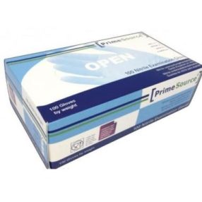   V. Prime Source púdermentes kék nitril kesztyű (méret: L) [100 db]