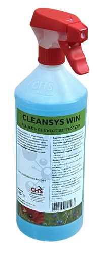 V. CHS Cleansys Win ablak- és felülettisztító szórófejes 1l /1 kg