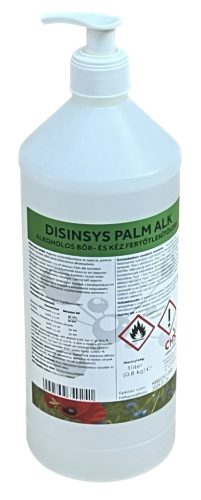 V. CHS Palm Alk kéz- és bőrfertőtlenítő folyadék 1l / 0,8kg (pumpás)