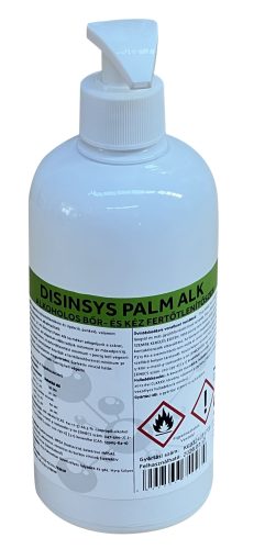 V. CHS Palm Alk kéz- és bőrfertőtlenítő folyadék KICSI 0,5l / 0,4kg (pumpás)