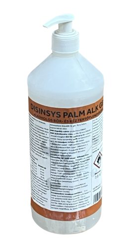 V. CHS Disinsys Palm ALK GEL flakon pumpás 1L/ 0,80kg