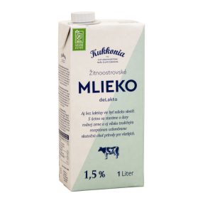 Laktózmentes tej 1,5% 1L UHT kupakos Kukkonia