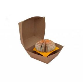   I. ÖKO Hamburgeres doboz kartonpapírból 50 db 210*130*110mm (felirat nélkül) NAGY