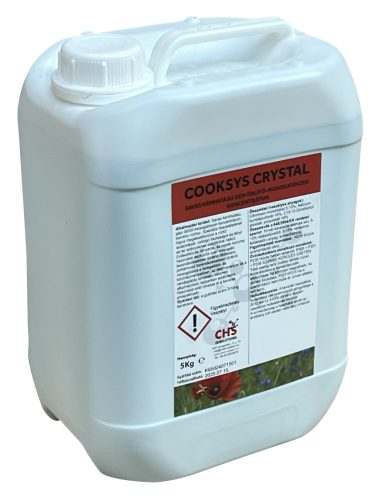 V. CHS Cooksys Crystal gépi poháröblítő kanna 5l/5kg