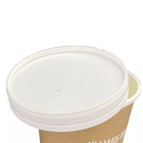   I. Food to Go Huhtamaki leveses papírtető 400 ml-es tégelyre 25db (LGRV5266)