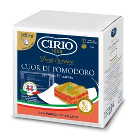 Cirio Cuir di Pomodoro zúzott/szív paradicsom 10kg (2x5kg)