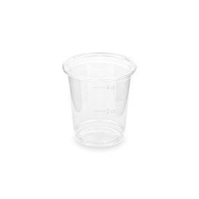 I. Snapszos pohár víztiszta PET 4cl, 40db Wimex *76004*