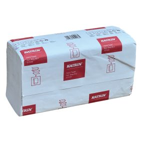   V. CHS Kéztörlő Z hajt. katrin classic interfold 2rétegű FEHÉR 160lapos