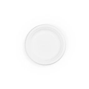 I. ÖKO Desszertes tányér cukornádnádból 15cm 125db  SL-P006   I. ÖKO Desszertes tányér cukornádnádból 15cm 125db  SL-P006