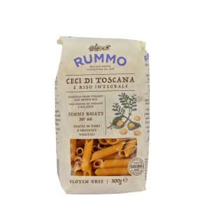   Rummo gluténmentes Penne Rigate tészta csicseriborsóból és barnarizsből 300g