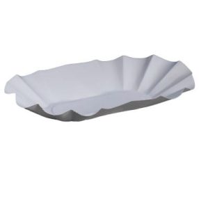 I. Ovális krumplis tálca 110x190x32mm NAGY 200db