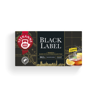 Teekanne Black Label classic Lemon fekete tea 20filter 33g