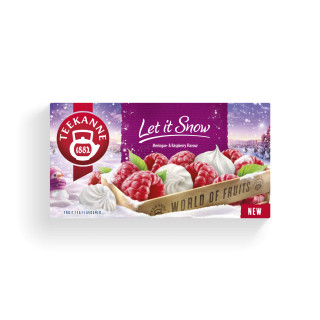 Teekanne WOF Let it snow! Habcsók és málna gyüm.tea 45g