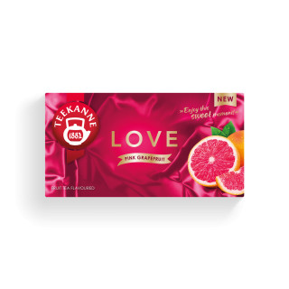 Teekanne WOF LOVE Pink Grapefruit 20filter 45g