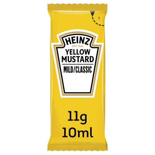 Heinz sachet mustár 10ml párnás