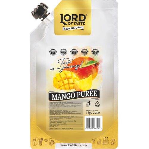 Lord of Taste Mangó püré 1kg