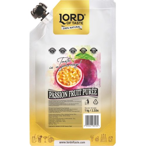 Lord of Taste Passion Fruit püré 1kg