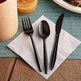 Evőeszközök, pálcák, szívószál Evőeszközök, pálcák, szívószál